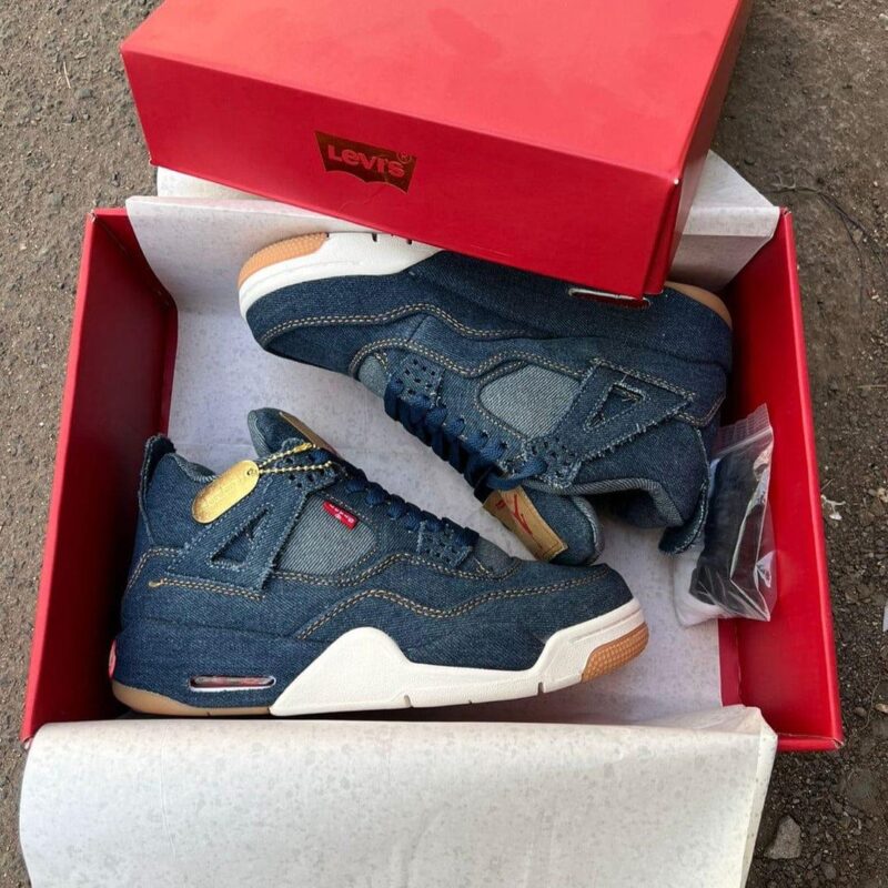 JORDAN 4 UA LEVIS DENIM