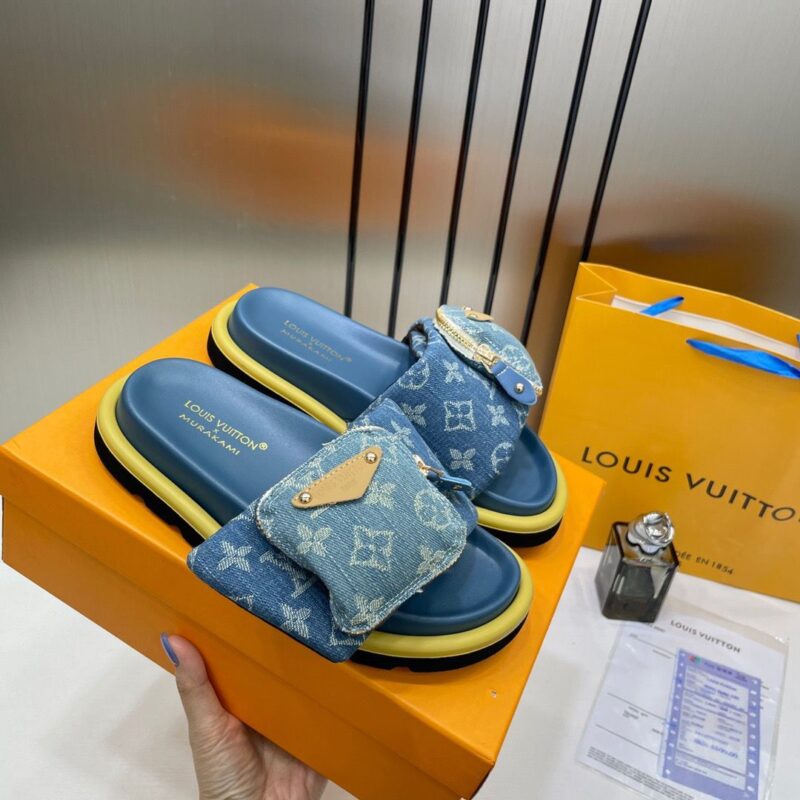 Murakami Comfort Mules Denim