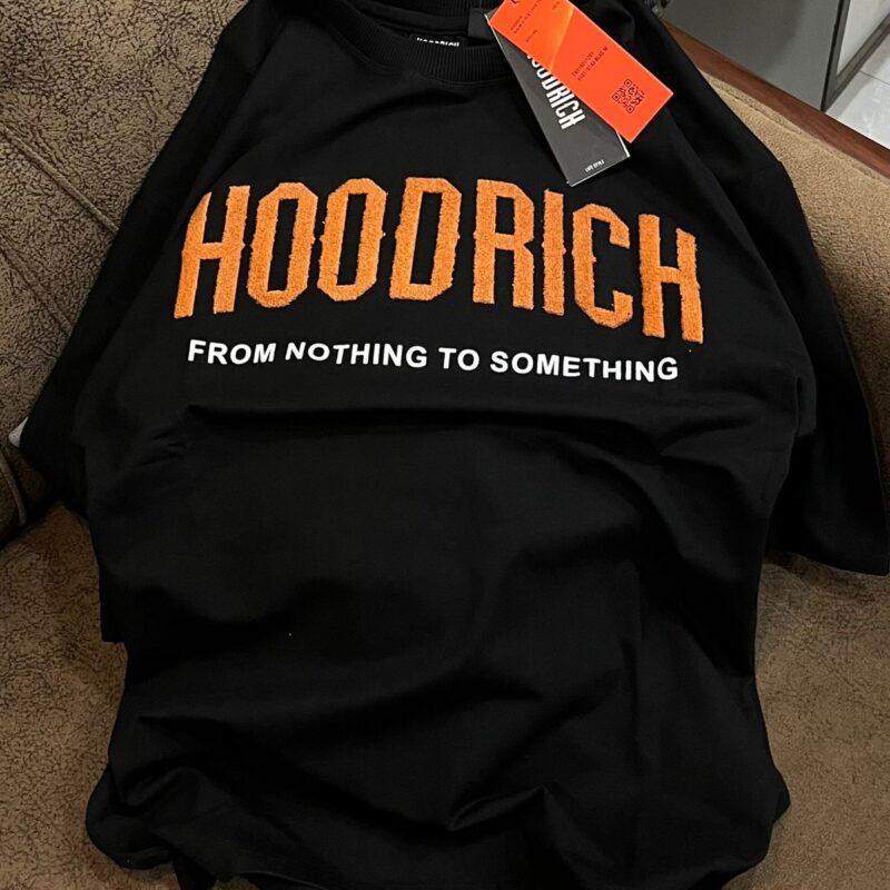 Hoodrich Black Series Premium Streetwear Crewneck