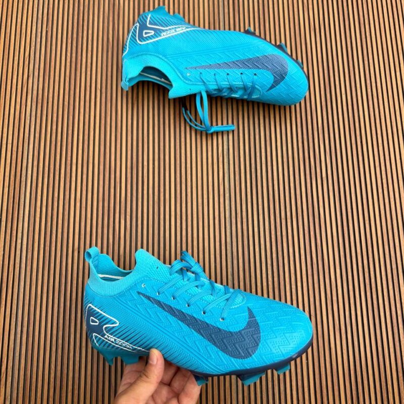 Nike Phantom Blue Football Cleats